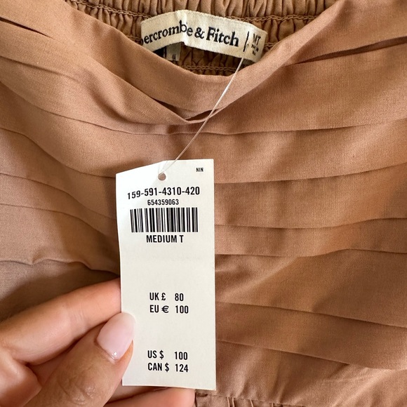 Abercrombie puff sleeve dress - Picture 4 of 4